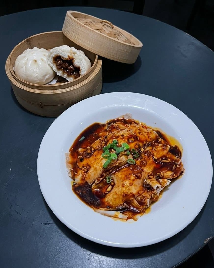 High-heat Szechwan wok dish at Mala Flavor Katy